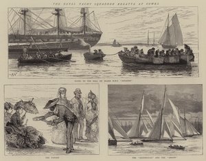 Royal Yacht Squadron Regatta i Cowes